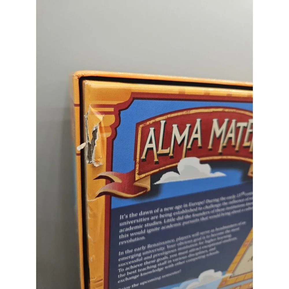 Alma Mater Board Game Eggert Spiele 2-4 Players 14+